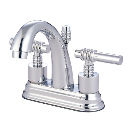 Kingston Brass KS8611ML 4" Centerset Bathroom Faucet, Polished Chrome KS8611ML